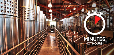 Now you can Power-Steam your wine tanks in minutes, not hours