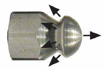 SEWER / TUBE CLEANING NOZZLES - ST-49 & "MINI"