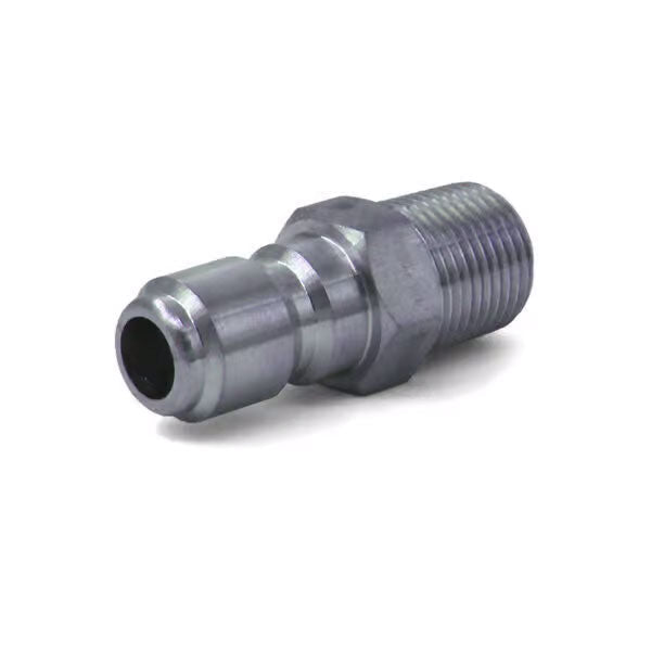 Quick Connect, LEGACY, 3/8″ MPT, Steel Plug, 4000 PSI