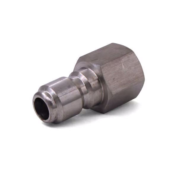Quick Connect, LEGACY, 3/8″ FPT, Stainless Steel Plug, 6000 PSI