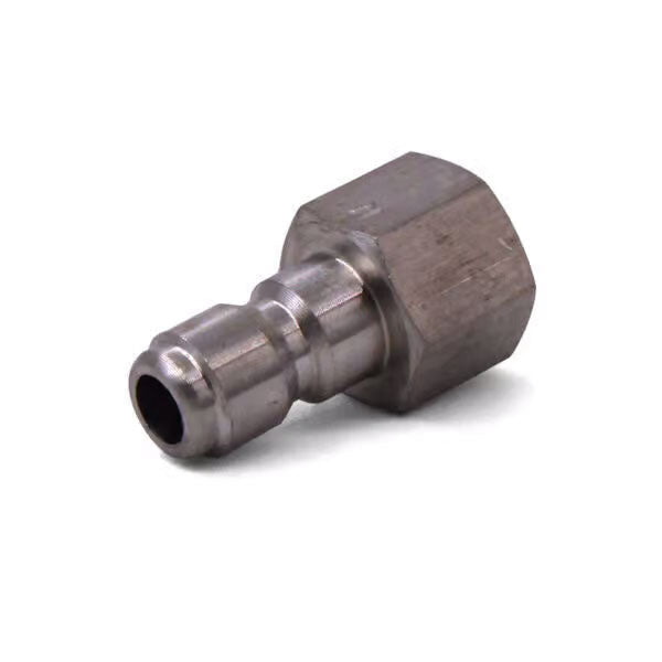 Quick Connect, LEGACY, 1/4″ FPT, Stainless Steel Plug, 6000 PSI